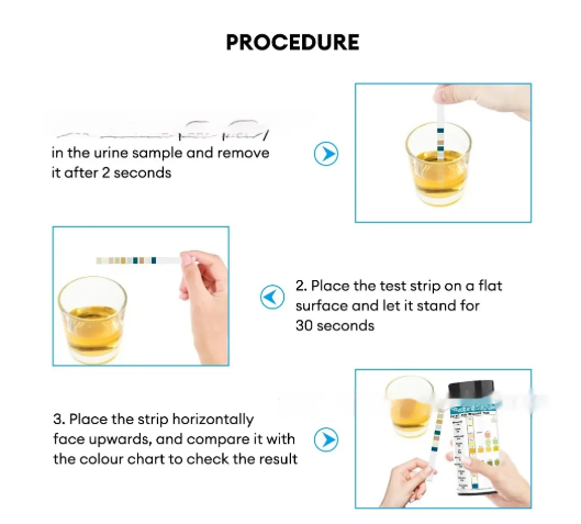 URS-10T Urinalysis Test Strips