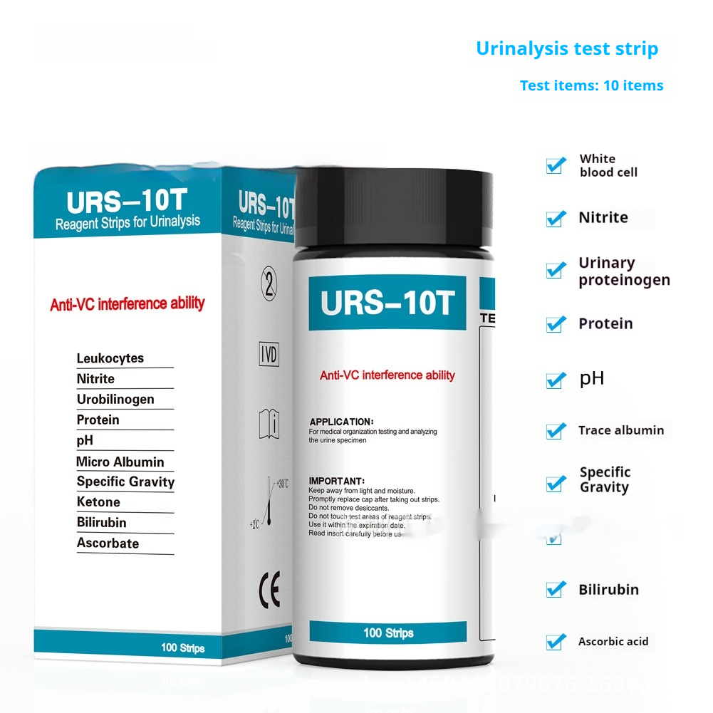 URS-10T Urinalysis Test Strips